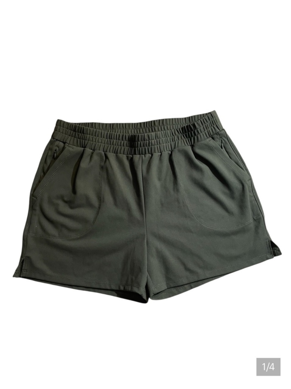 X5- Rachel Zoe Dark Green Athletic Shorts